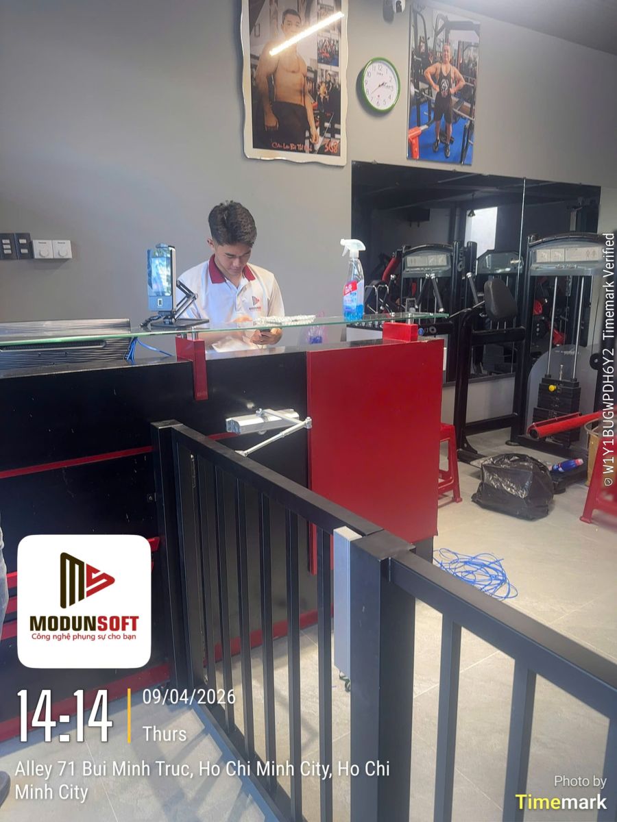 Hướng dẫn sử dụng phần mềm quản lý gym cho 368 The Gym House