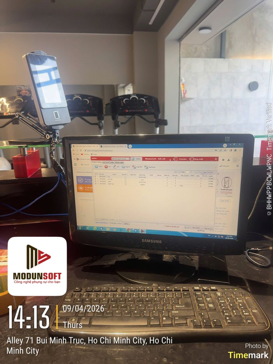 Hướng dẫn sử dụng phần mềm quản lý gym cho 368 The Gym House