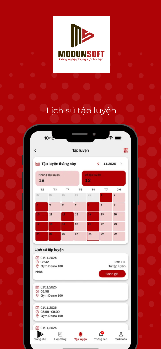 App Hội Viên Miễn Phí Khi Sử Dụng Phần Mềm Gym Modun: Nâng Tầm Trải Nghiệm & Tối Ưu Vận Hành