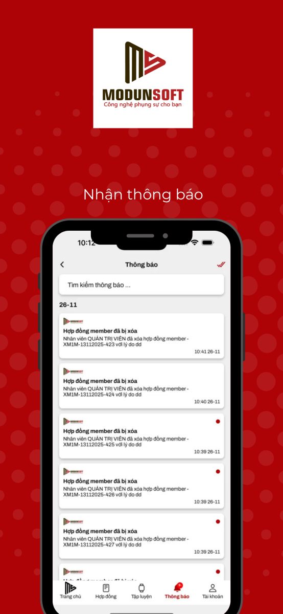 App Hội Viên Miễn Phí Khi Sử Dụng Phần Mềm Gym Modun: Nâng Tầm Trải Nghiệm & Tối Ưu Vận Hành