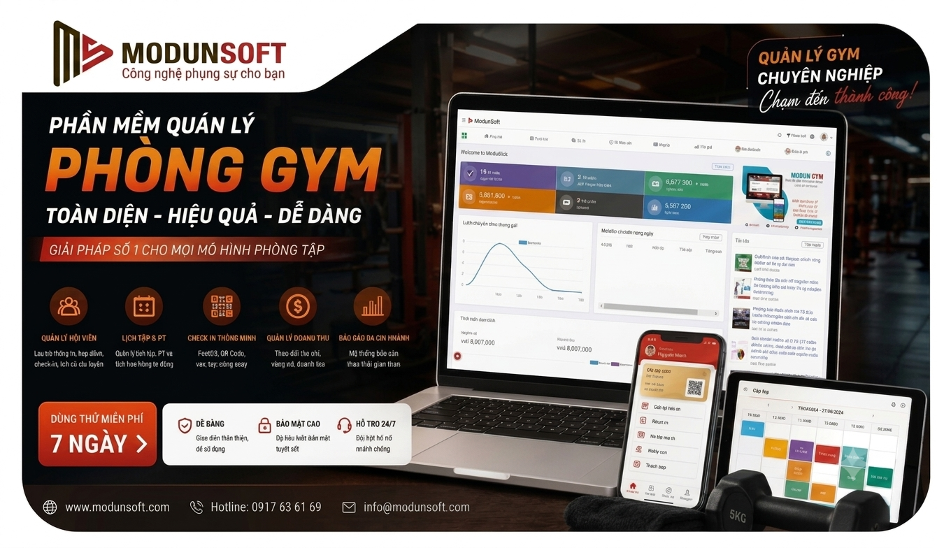 Nên Dùng Phần Mềm Gym Offline Trọn Đời Hay Online Thuê Bao?