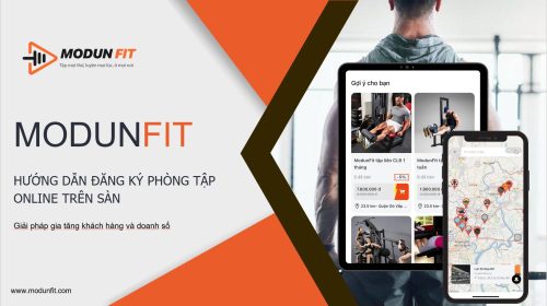 Hướng dẫn đăng ký phòng tập online trên ModunFit