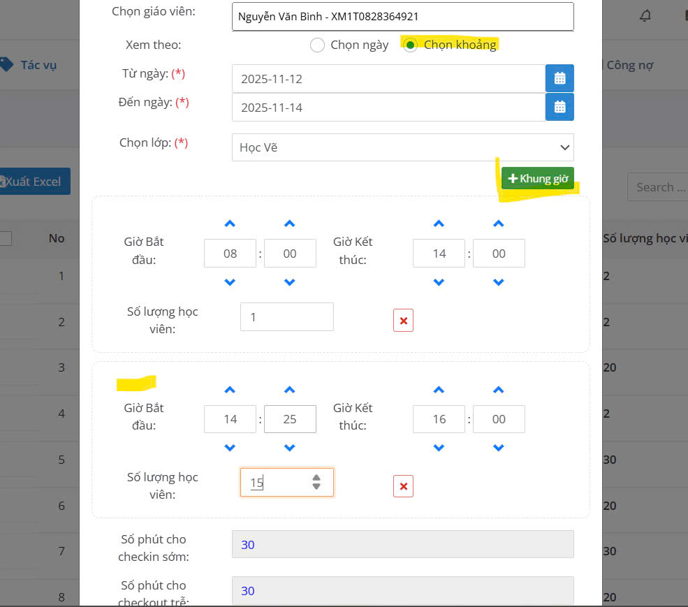 TÍNH NĂNG ĐẶT LỊCH LỚP CỘNG ĐỒNG TRONG PHẦN MỀM QUẢN LÝ GYM MODUN