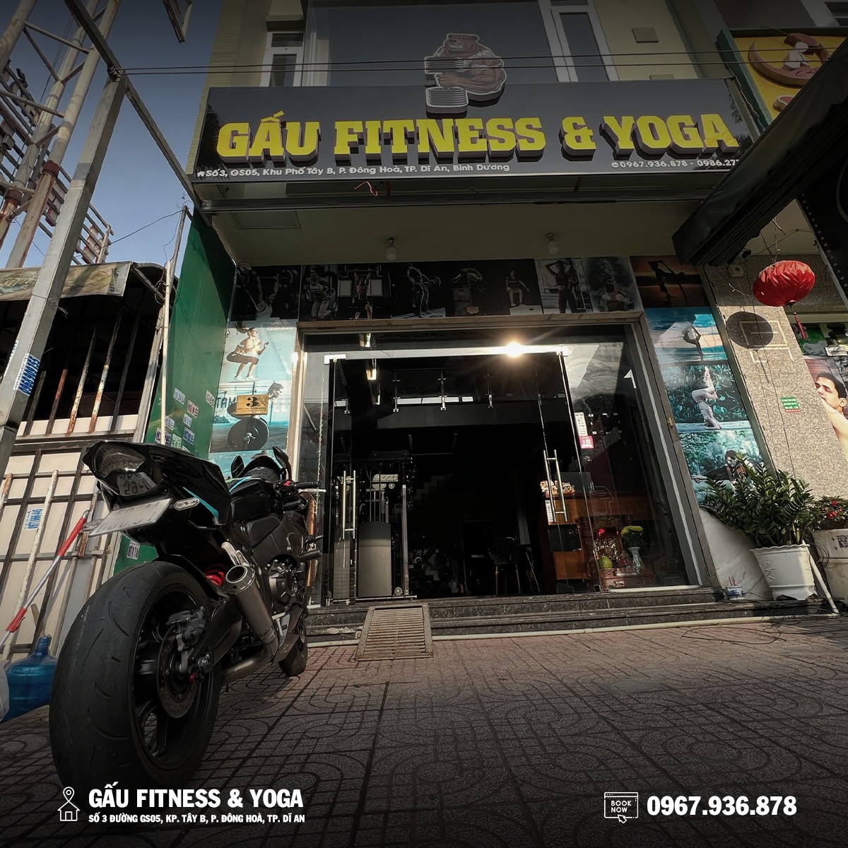 TRIỂN KHAI PHẦN MỀM GYM MODUN CHO GẤU FITNESS & YOGA TẠI TP.DĨ AN, BÌNH DƯƠNG