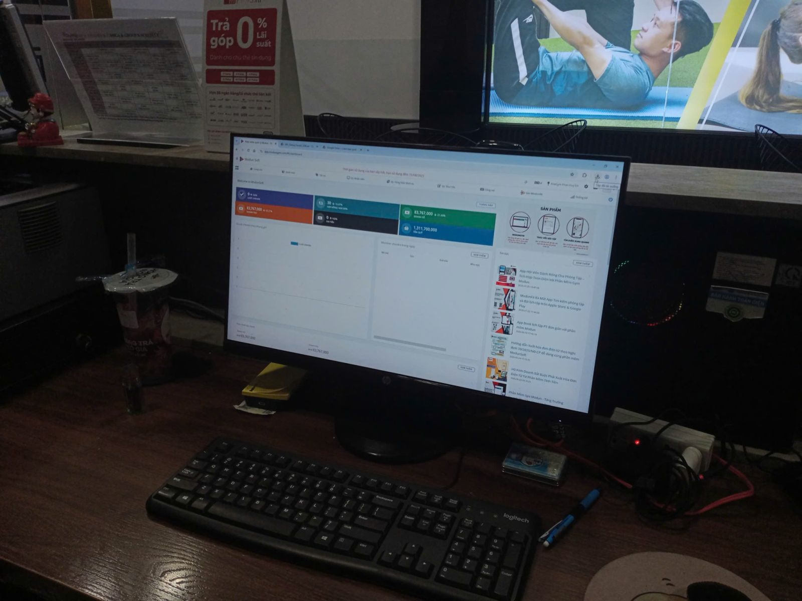 Phòng Tập AhaGym Chi Nhánh 3 Tại Gò Vấp, TP.HCM Triển Khai Phần Mềm Quản Lý Gym Tích Hợp Checkin Face Id – Bước Tiến Trong Chuyển Đổi Số