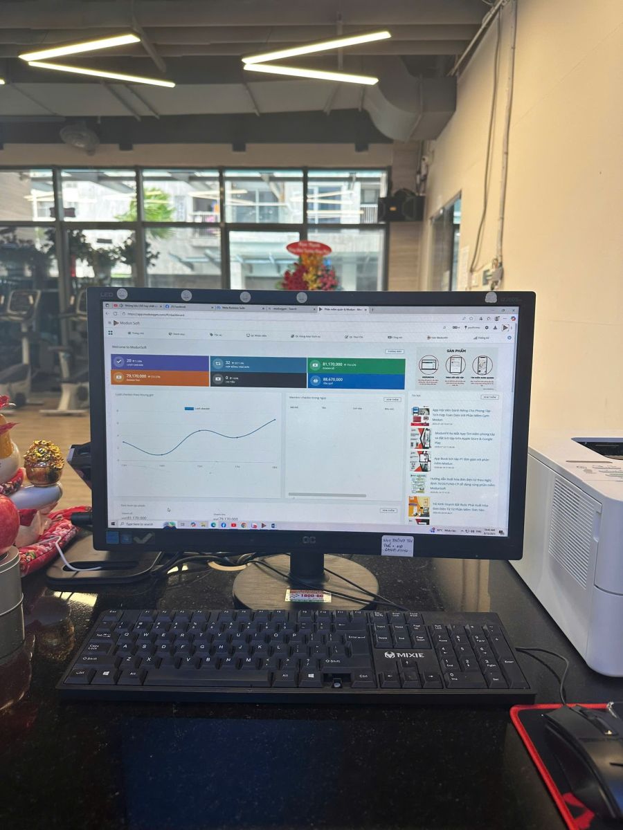 Phòng Tập Pao Fitness Quận 10, TP.HCM Triển Khai Phần Mềm Quản Lý Gym Tích Hợp Checkin Face Id Kiểm Soát Ra Vào – Bước Tiến Trong Chuyển Đổi Số