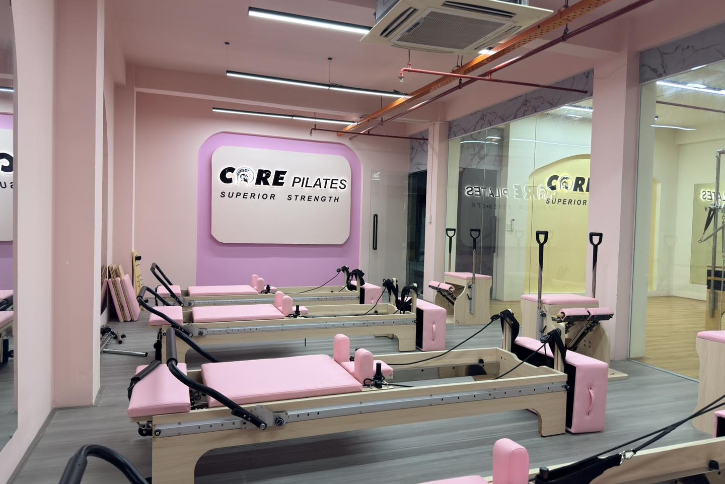 Modun triển khai phần mềm quản lý gym ModunGym, Máy chấm công checkin Face Id, và app hội viên, cho chi nhánh 4 Core Pilates tại Bình Thạnh, TP.Hồ Chí Minh.