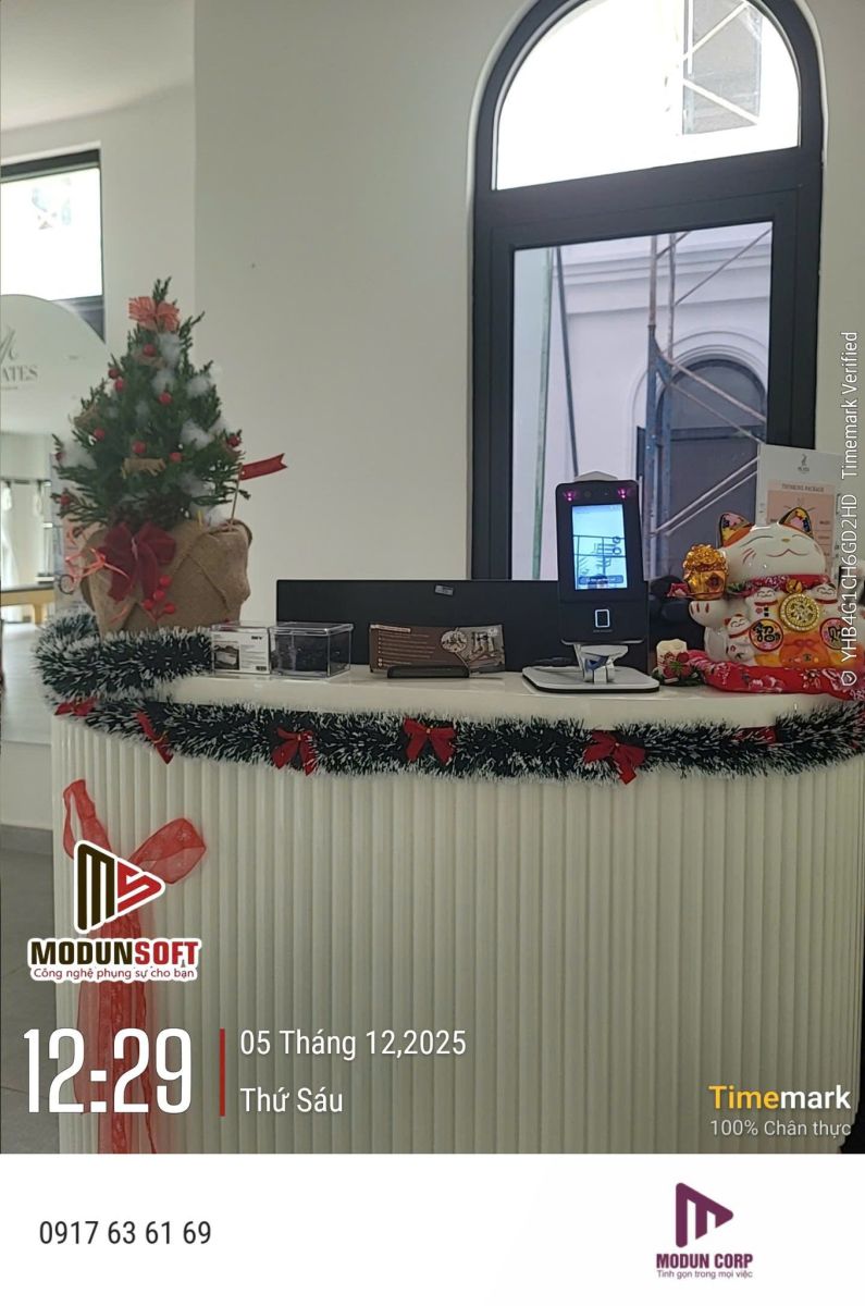 Modun triển khai phần mềm quản lý pilates Modun, Máy chấm công Face Id và app hội viên, cho phòng tập Percent Pilates Studio tại TP.Thủ Đức, TP.Hồ Chí Minh.