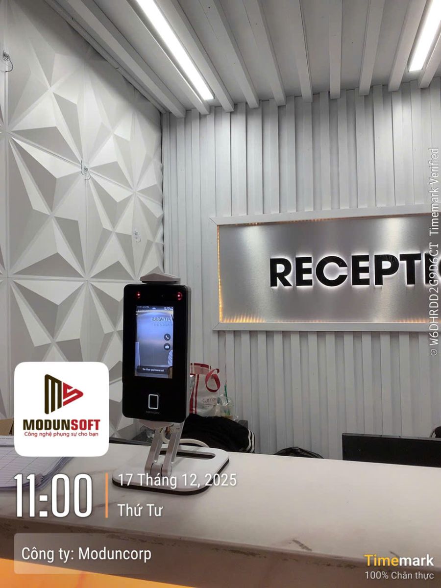 Modun triển khai phần mềm quản lý gym ModunGym, Máy chấm công checkin Face Id và app hội viên, cho phòng tập Iron Fitness & Yoga tại Quận 5, TP.Hồ Chí Minh.