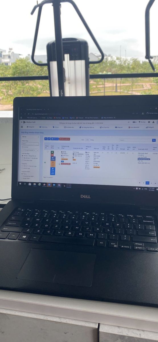 Modun triển khai phần mềm quản lý gym ModunGym, Máy chấm công face id, và app hội viên, cho phòng tập The Nox Gym tại TP. Buôn Mê Thuột, ĐẮK LẮK.