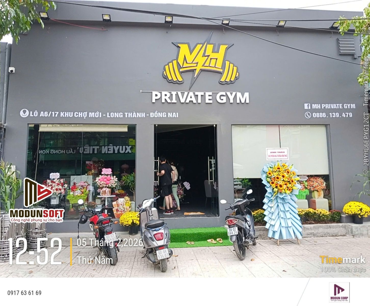 TRIỂN KHAI PHẦN MỀM QUẢN LÝ GYM MODUN CHO MH PRIVATE GYM TẠI ĐỒNG NAI