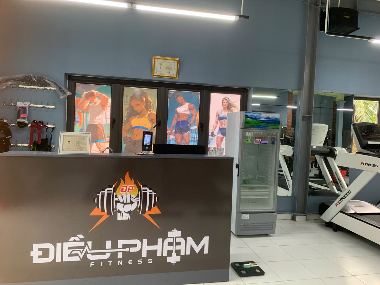 ĐIỀU PHẠM FITNESS phòng tập tại Hưng Yên, vừa chính thức triển khai phần mềm quản lý gym ModunGym kết hợp máy chấm công Face ID và app hội viên