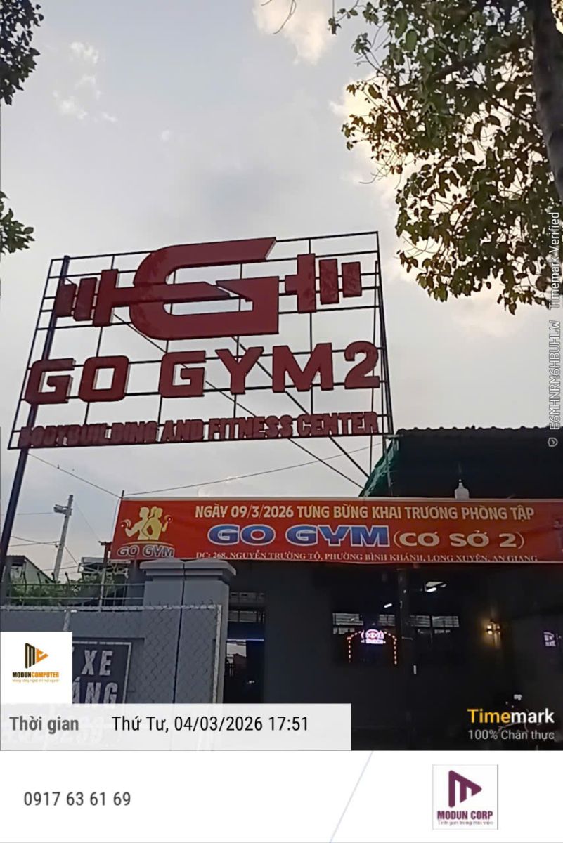 TRIỂN KHAI PHẦN MỀM QUẢN LÝ GYM CHO GO GYM 2 TẠI BÌNH KHÁNH