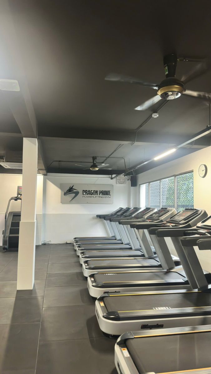 DRAGON PRIME GYM phòng tập tại TP.Thủ Đức, triển khai phần mềm quản lý phòng gym Modun, máy chấm công Face Id, cổng flap kiểm soát ra vào và app hội viên
