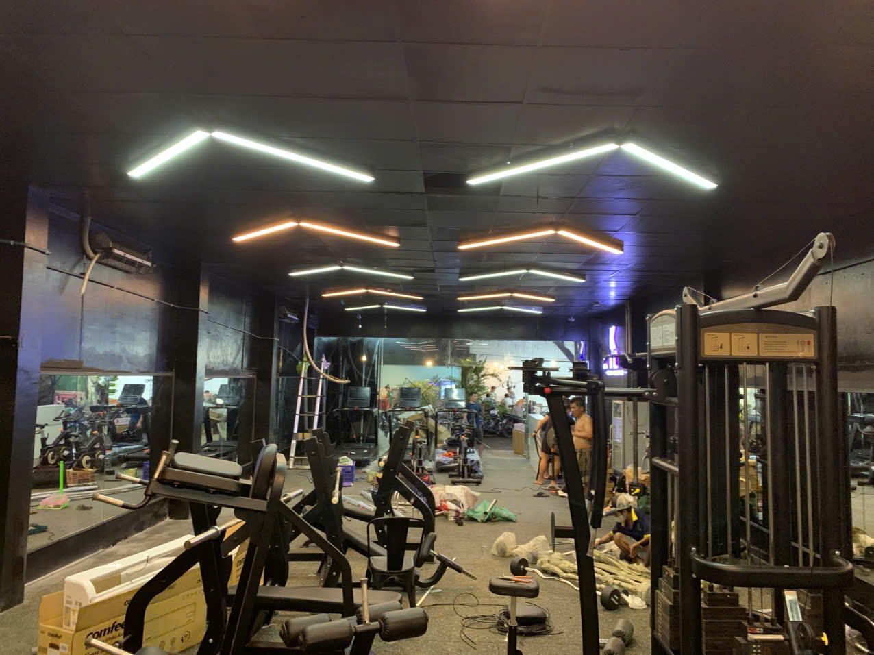 KILO GYM phòng tập tại TP.HCM, vừa chính thức triển khai phần mềm quản lý phòng gym ModunGym kết hợp máy chấm công face id và app hội viên