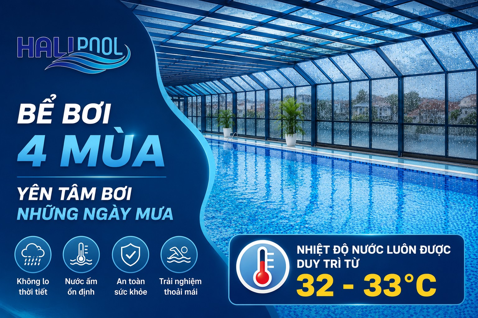 TRIỂN KHAI PHẦN MỀM QUẢN LÝ HỒ BƠI CHO HALI POOL HẢI PHÒNG