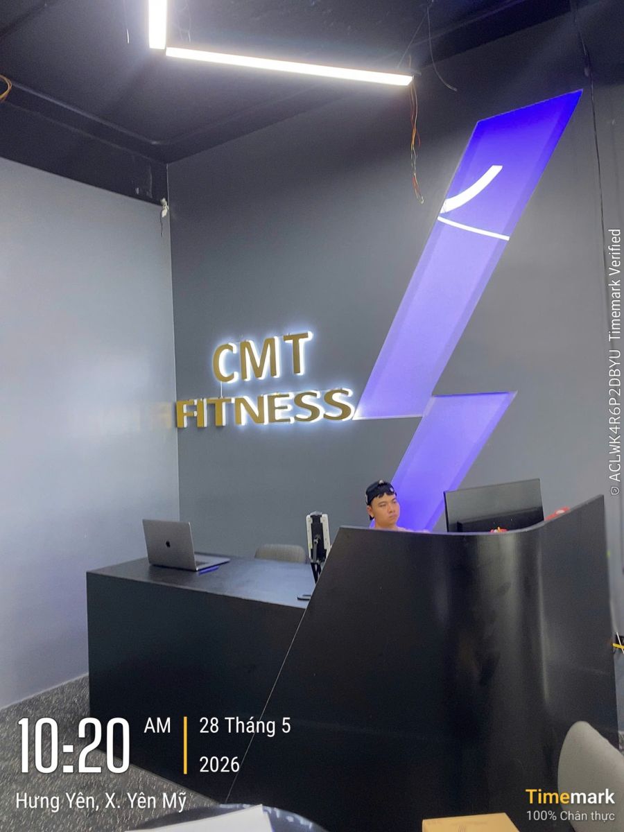 CMT FITNESS phòng tập tại HƯNG YÊN, triển khai phần mềm quản lý phòng gym Modun kết hợp máy chấm công face id và app hội viên, bước tiến quan trọng hiện đại hóa và chuyển đổi số mô hình quản lý phòng tập.