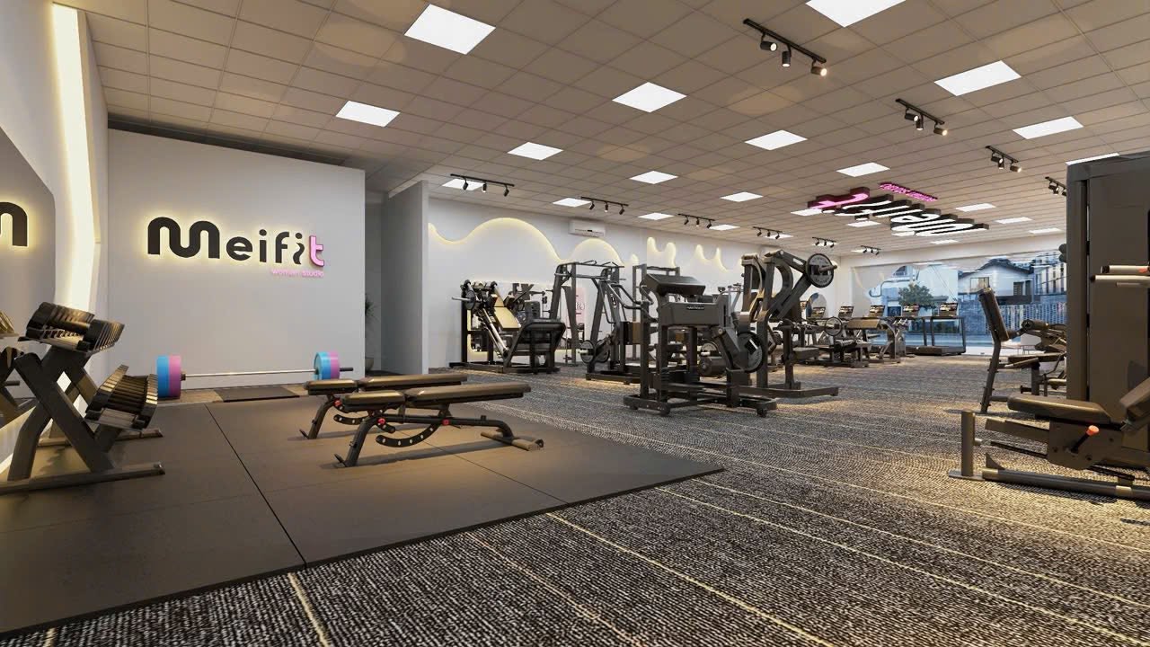 MEIFIT WOMAN STUDIO phòng tập gym tại Tp.Cần Thơ, vừa chính thức triển khai phần mềm quản lý phòng gym ModunGym kết hợp máy chấm công face id và app hội viên