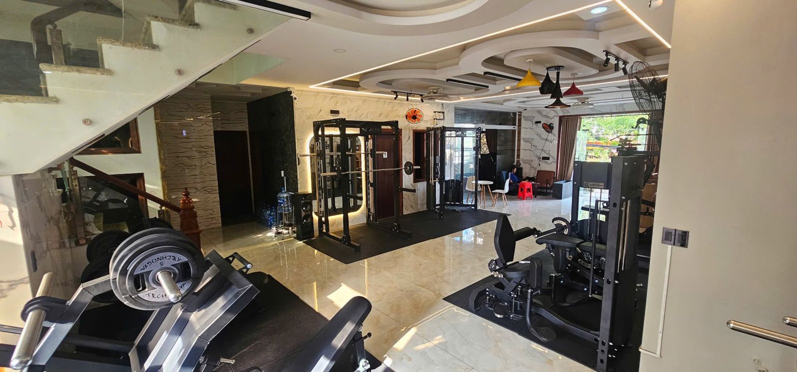 OK FIT phòng tập gym tại Tp.HCM, vừa chính thức triển khai phần mềm quản lý phòng gym ModunGym kết hợp máy chấm công face id và app hội viên miễn phí
