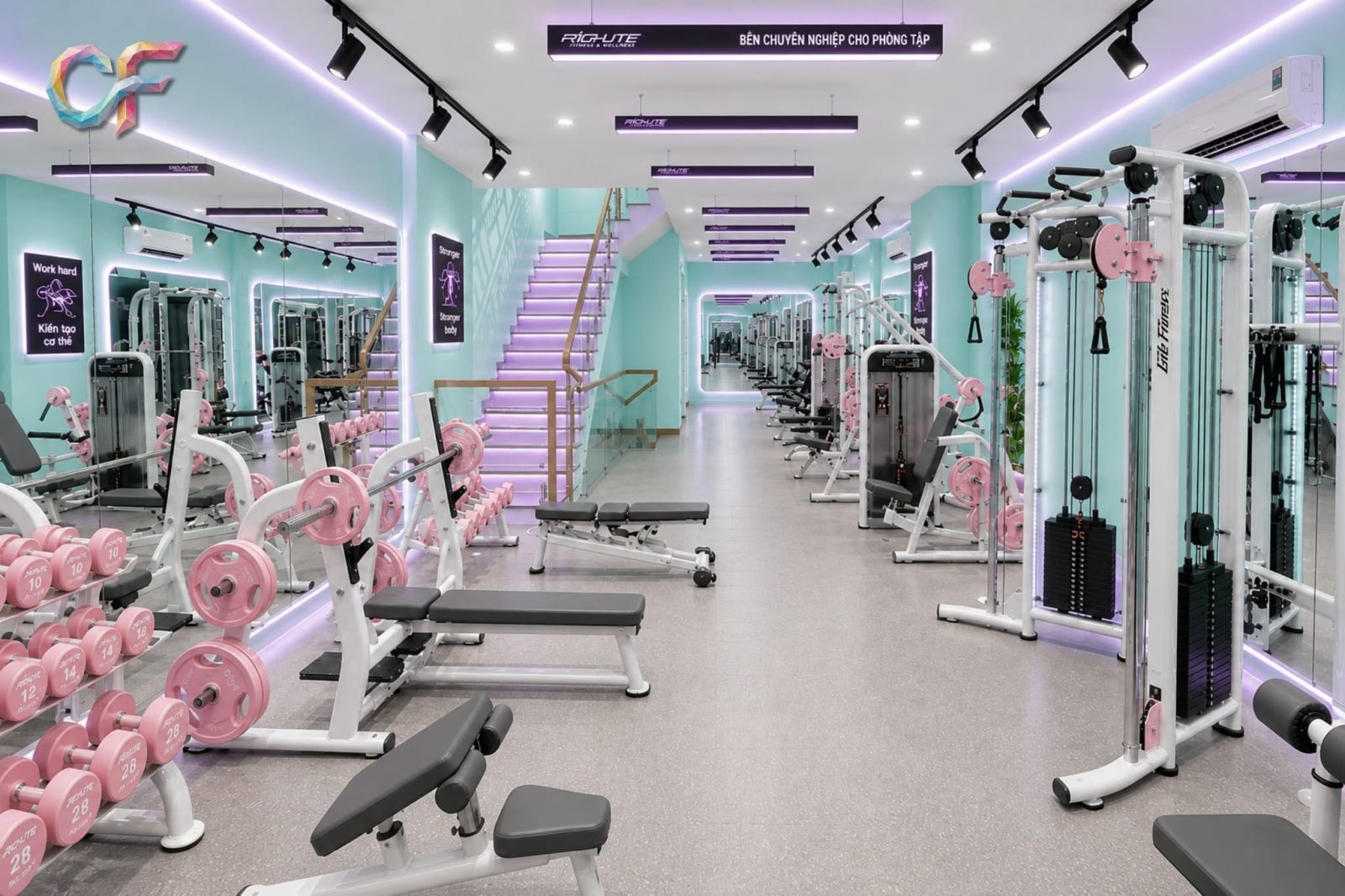 CANDY FITNESS STUDIO private gym cho nữ tại Tp.Thủ Đức, vừa chính thức triển khai phần mềm quản lý phòng gym ModunGym kết hợp máy chấm công face id và app hội viên