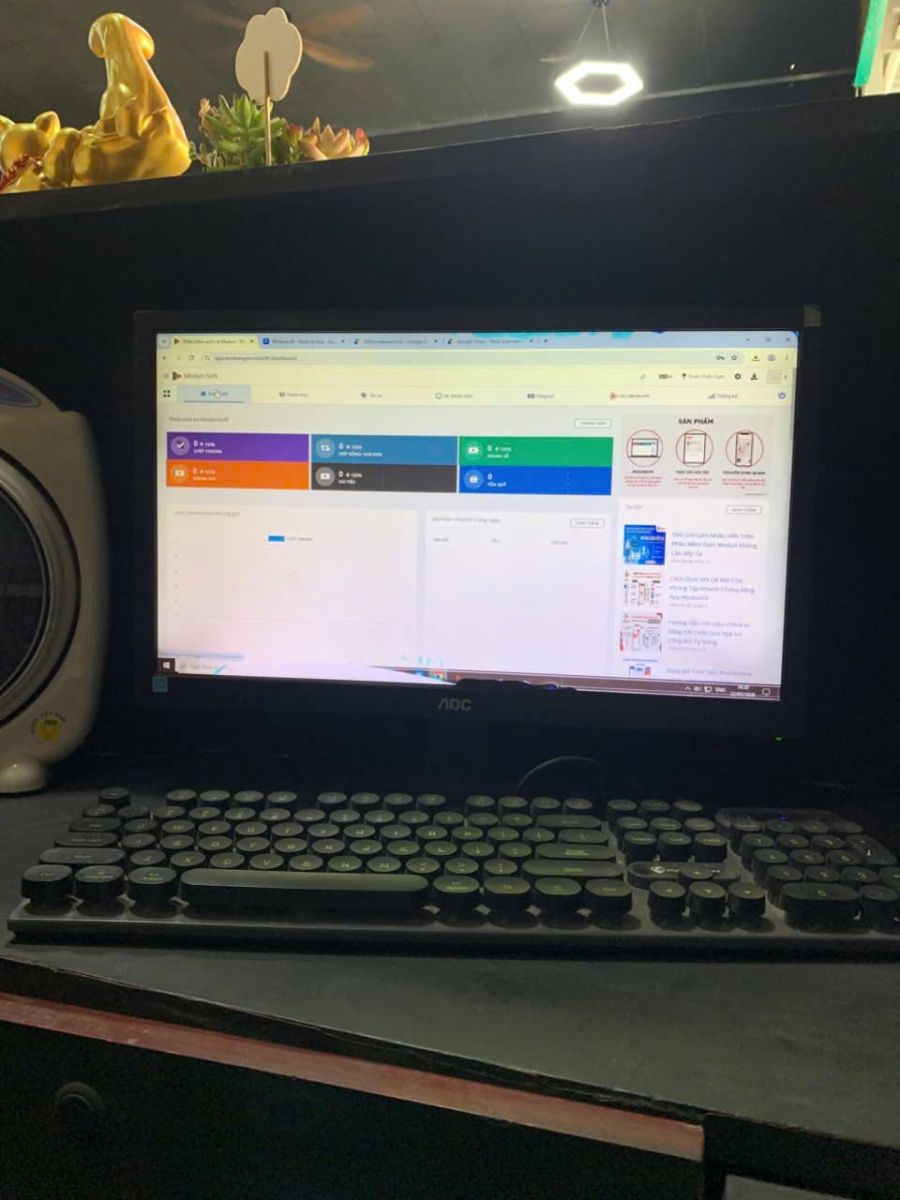 THIÊN TUẤN GYM Dĩ An: Quản Lý Tinh Gọn Với App Gym Modun