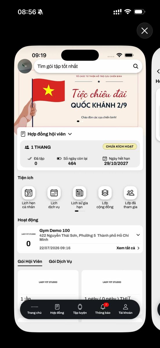 Modun Cùng Ladyfit Studio Ra Mắt App Hội Viên Thương Hiệu Riêng