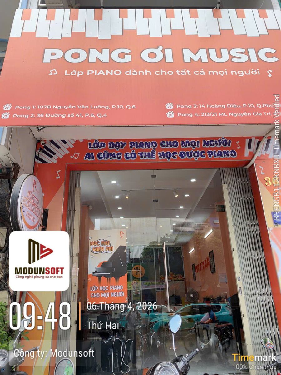 TRIỂN KHAI PHẦN MỀM QUẢN LÝ TRUNG TÂM CHO PONG ƠI MUSIC TẠI TP.HCM