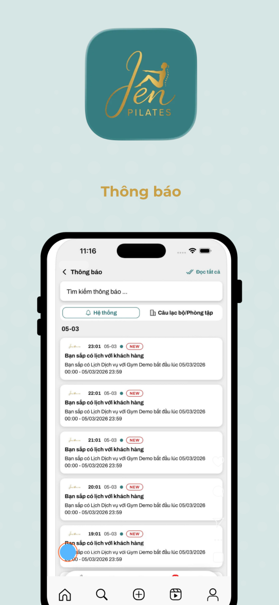Modun tự hào là đơn vị phát triển hệ sinh thái quản lý phòng pilates toàn diện. Mới đây, chúng tôi đã hợp tác cùng Jen Pilates để xây dựng và triển khai App Hội viên Loyalty dành riêng cho khách hàng của phòng tập.
