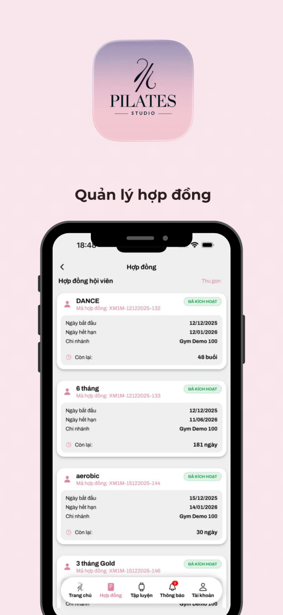 Modun tự hào là đơn vị phát triển hệ sinh thái quản lý phòng pilates toàn diện. Mới đây, chúng tôi đã cùng Percent Pilates để xây dựng và triển khai App Hội viên Loyalty