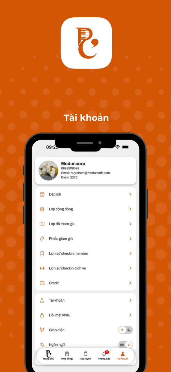 Modun tự hào là đơn vị phát triển hệ sinh thái quản lý trung tâm toàn diện. Mới đây, chúng tôi đã hợp tác cùng Pong Ơi Music để xây dựng và triển khai App Hội viên Loyalty dành riêng cho khách hàng của trung tâm dạy nhạc.