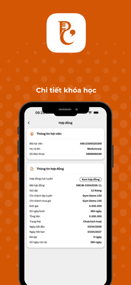 Modun tự hào là đơn vị phát triển hệ sinh thái quản lý trung tâm toàn diện. Mới đây, chúng tôi đã hợp tác cùng Pong Ơi Music để xây dựng và triển khai App Hội viên Loyalty dành riêng cho khách hàng của trung tâm dạy nhạc.