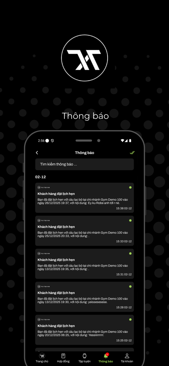 Modun tự hào là đơn vị phát triển hệ sinh thái quản lý phòng gym toàn diện. Mới đây, chúng tôi đã cùng TXTGym để xây dựng và triển khai App Hội viên Loyalty