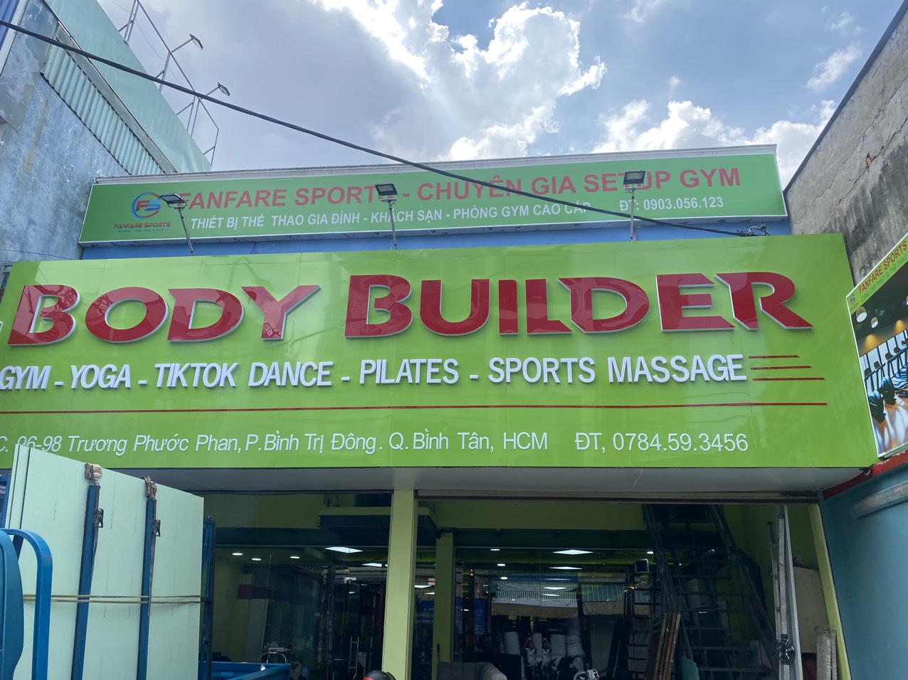 TRIỂN KHAI PHẦN MỀM MODUNGYM CHO BODY BUILDER TẠI BÌNH TÂN, TP.HCM