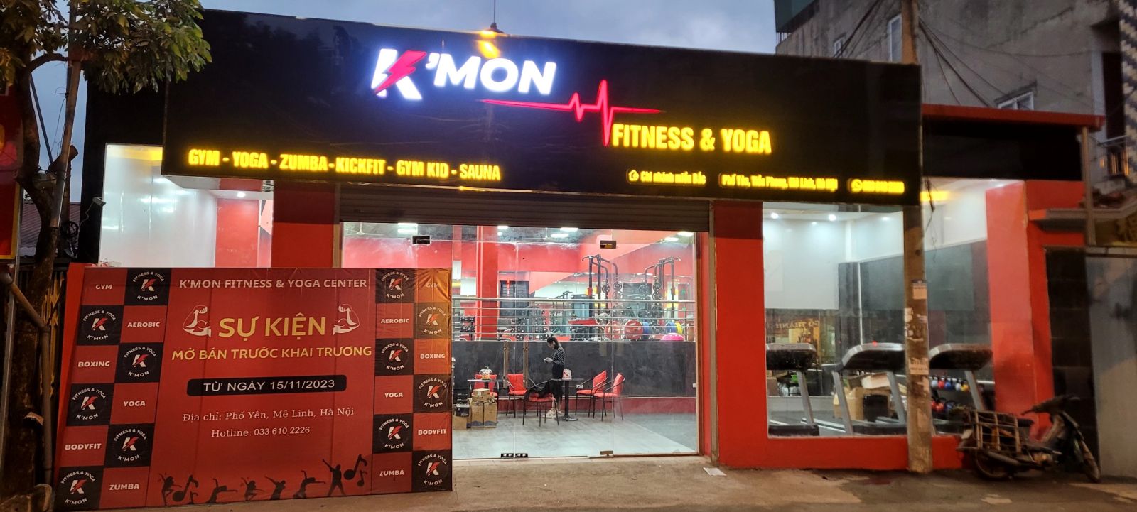 TRIỂN KHAI PHẦN MỀM MODUNGYM CHO K'MON FITNESS CENTER TẠI MÊ LINH, HÀ NỘI